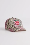 Coney Island Picnic Nyc Cheetah Dad Hat In Pink, Men's At Urban Outfitters In Pink