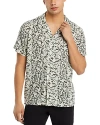 CONEY ISLAND PICNIC SLITHER PRINTED SHORT SLEEVE BUTTON FRONT CAMP SHIRT