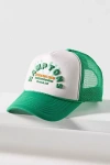 Coney Island Picnic Summer Location Trucker Hat In Green