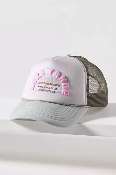 Coney Island Picnic Summer Location Trucker Hat In Green
