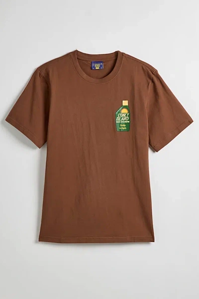 Coney Island Picnic Sun Chasers Tee In Brown, Men's At Urban Outfitters