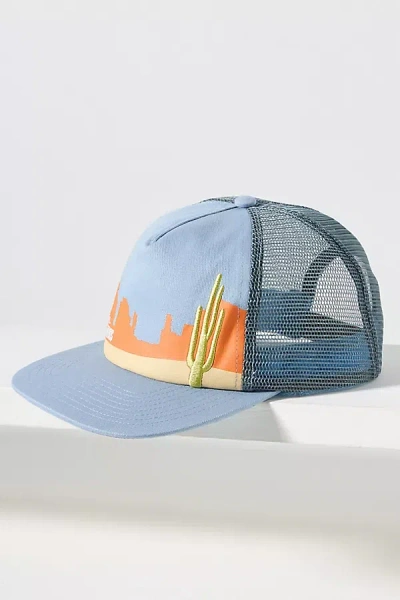 Coney Island Picnic Trucker Hat In Blue