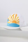 Coney Island Picnic Trucker Hat In White
