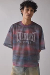 Coney Island Picnic X Everlast Uo Exclusive Cropped Tee In Blue Red, Men's At Urban Outfitters