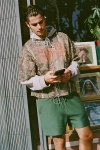 Coney Island Picnic X Everlast Uo Exclusive Cropped Tee In Camo, Men's At Urban Outfitters