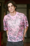 Coney Island Picnic X Everlast Uo Exclusive Cropped Tee In Pink Camo, Men's At Urban Outfitters