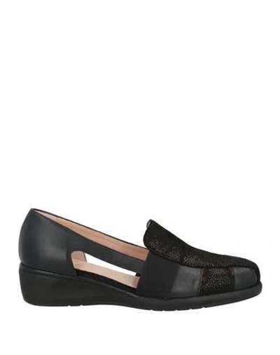 Confort Woman Loafers Black Size 10 Leather