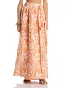 Coniglio Palm Beach Atlantic Ball Silk Tie Waist Skirt