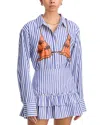 Coniglio Palm Beach Classic Button Down Shirt In Blue