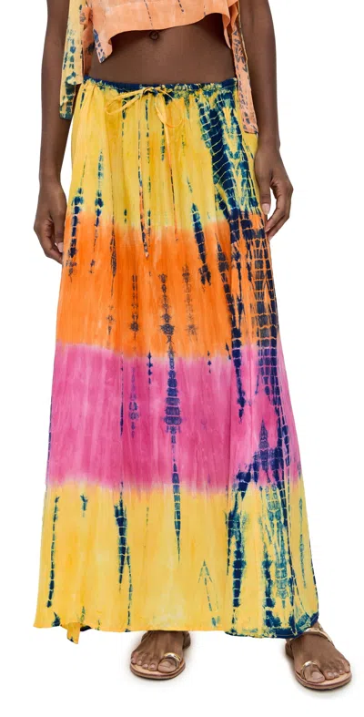 Coniglio Palm Beach Elastic Skirt Tropical Dreams Hand Dye