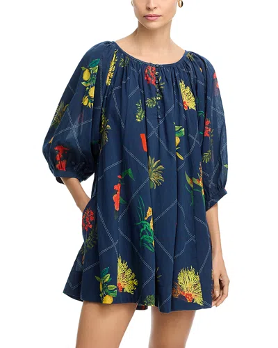 Coniglio Palm Beach Grace Mini Dress In Blue