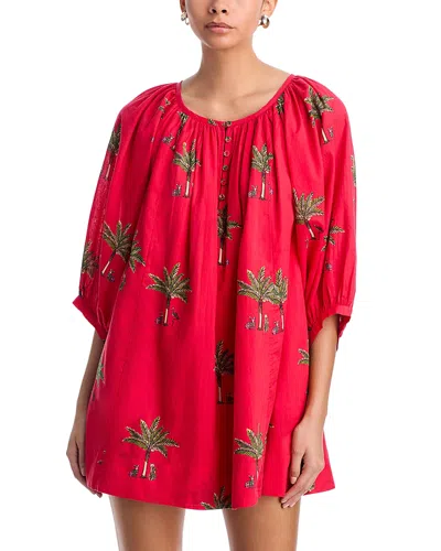 Coniglio Palm Beach Grace Mini Dress In Red