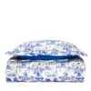 Coniglio Palm Beach Printed Duvet Set In Palm Beach Ecru, Twin