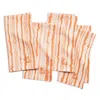 Coniglio Palm Beach Printed Napkins In Orange, Set Of 4