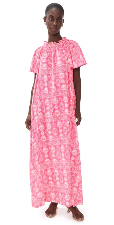Coniglio Palm Beach Worth Maxi Dress Vistas Paloma Pink