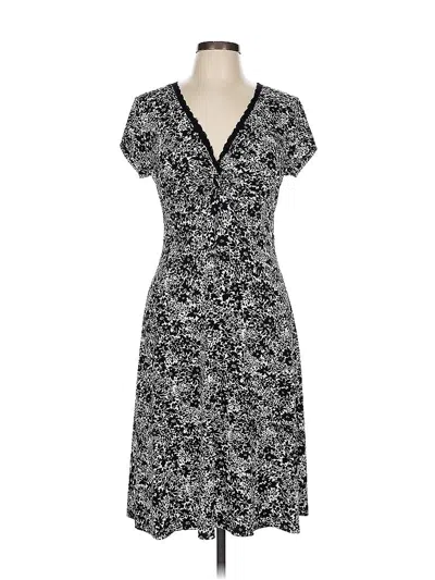 Pre-owned Connected Apparel Casual Dress In Black