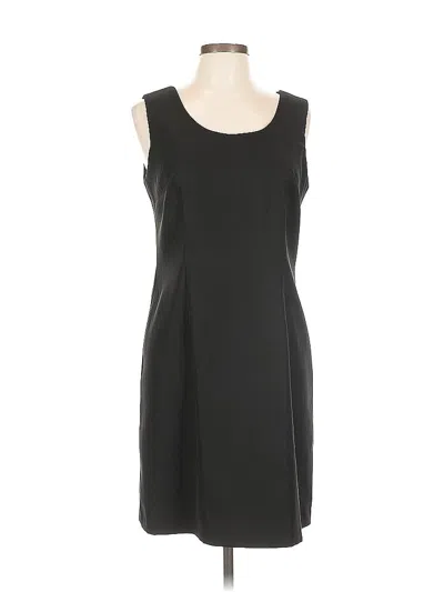 Pre-owned Connected Apparel Casual Dress In Black