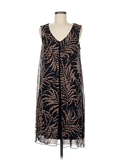 Pre-owned Connected Apparel Casual Dress In Black