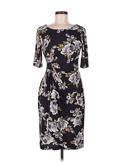 Pre-owned Connected Apparel Casual Dress In Black