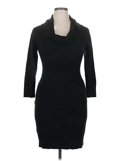 Pre-owned Connected Apparel Casual Dress In Black