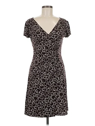 Pre-owned Connected Apparel Casual Dress In Black
