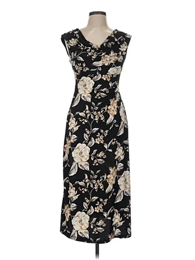Pre-owned Connected Apparel Casual Dress In Black