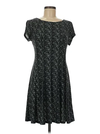Pre-owned Connected Apparel Casual Dress In Black