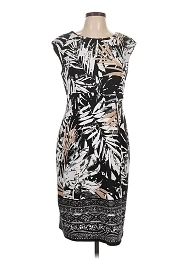 Pre-owned Connected Apparel Casual Dress In Black