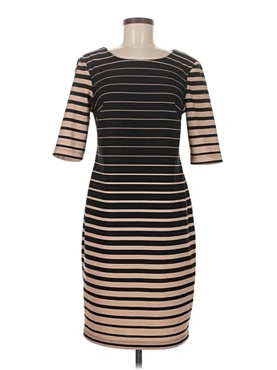 Pre-owned Connected Apparel Casual Dress In Black