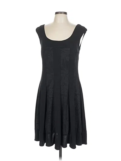 Pre-owned Connected Apparel Casual Dress In Black