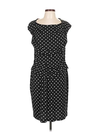 Pre-owned Connected Apparel Casual Dress In Black