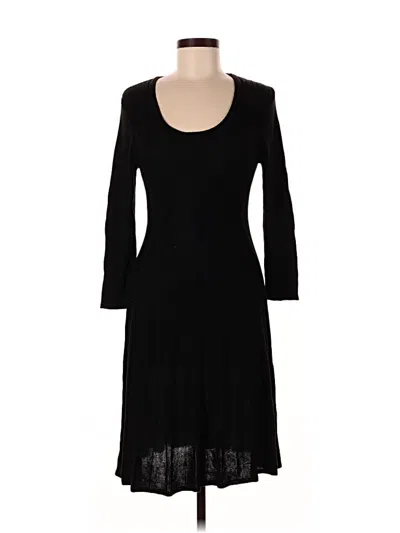 Pre-owned Connected Apparel Casual Dress In Black