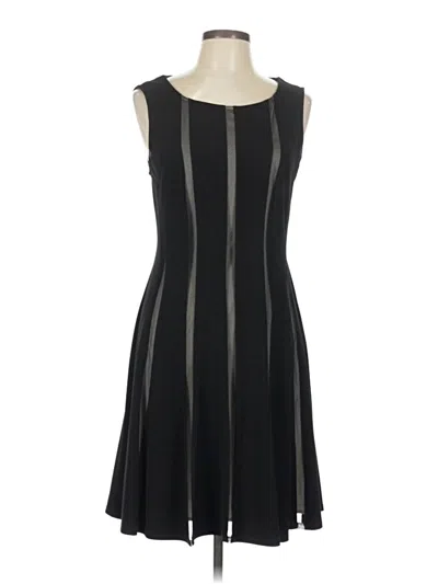 Pre-owned Connected Apparel Casual Dress In Black