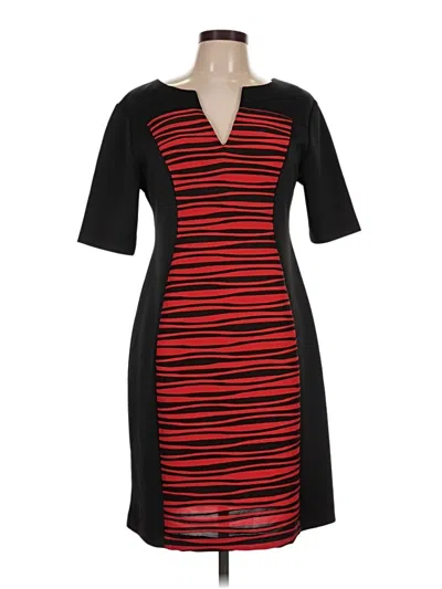 Pre-owned Connected Apparel Casual Dress In Black