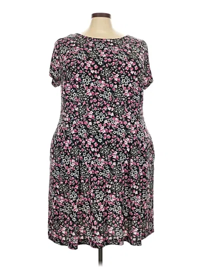 Pre-owned Connected Apparel Casual Dress In Black
