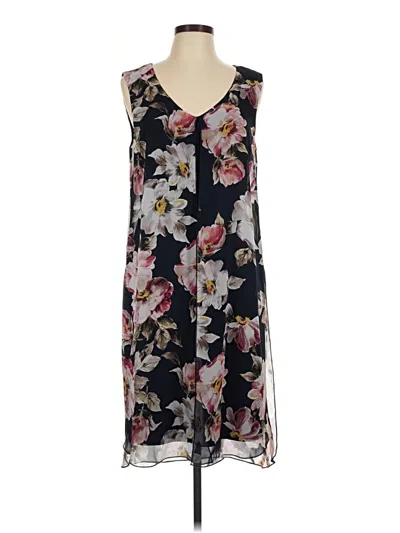 Pre-owned Connected Apparel Casual Dress In Black