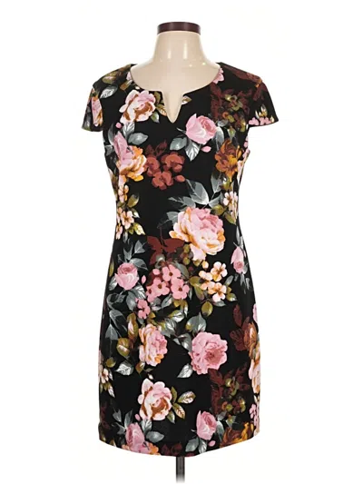 Pre-owned Connected Apparel Casual Dress In Black