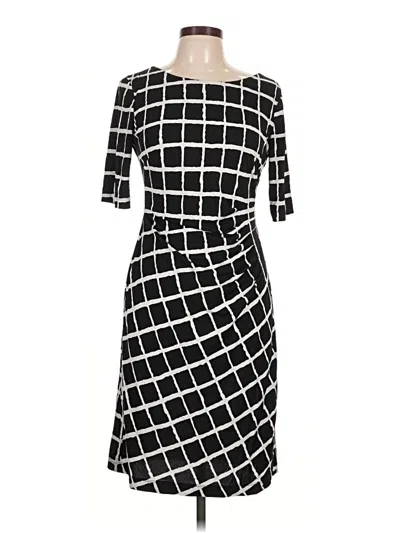 Pre-owned Connected Apparel Casual Dress In Black