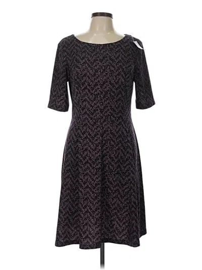 Pre-owned Connected Apparel Casual Dress In Black