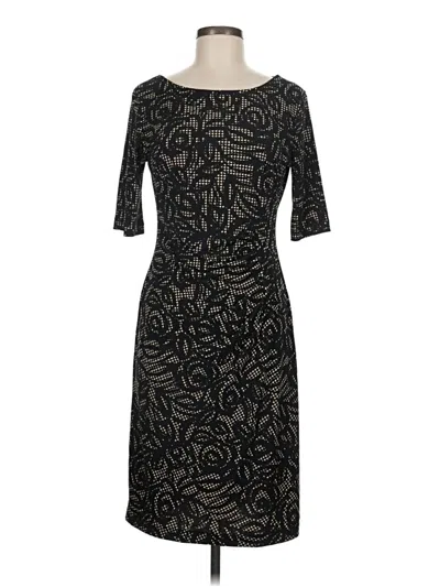 Pre-owned Connected Apparel Casual Dress In Black