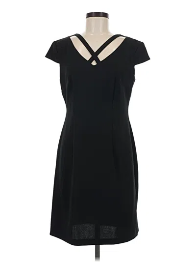 Pre-owned Connected Apparel Casual Dress In Black