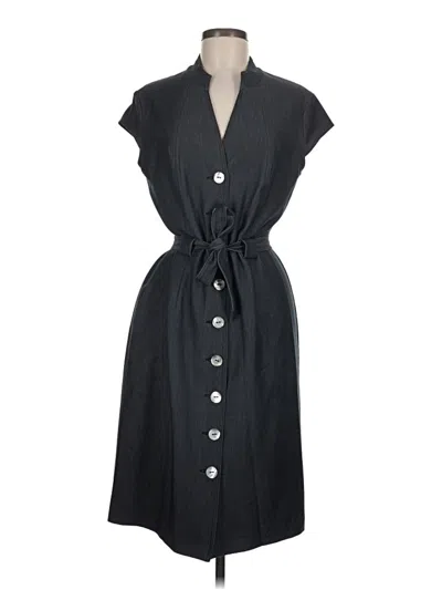 Pre-owned Connected Apparel Casual Dress In Black