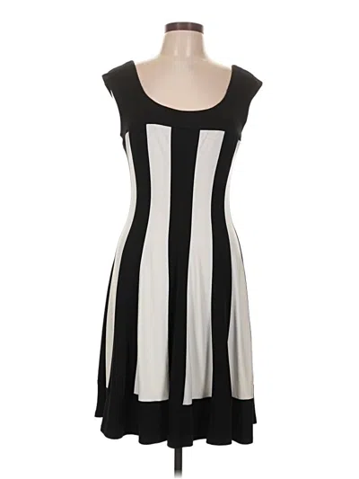Pre-owned Connected Apparel Casual Dress In Black