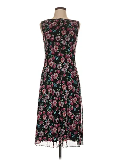 Pre-owned Connected Apparel Casual Dress In Black
