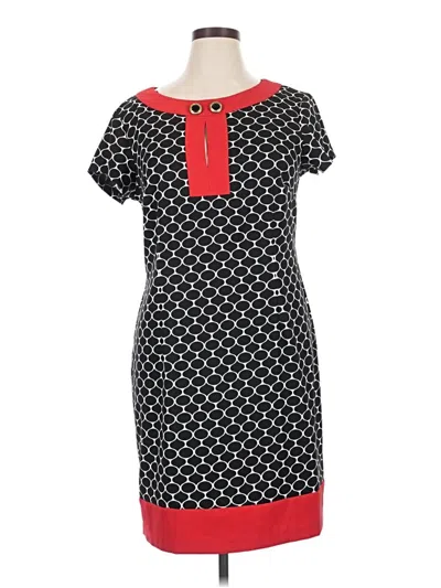 Pre-owned Connected Apparel Casual Dress In Black