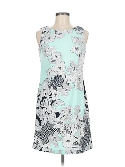 Pre-owned Connected Apparel Casual Dress In Blue