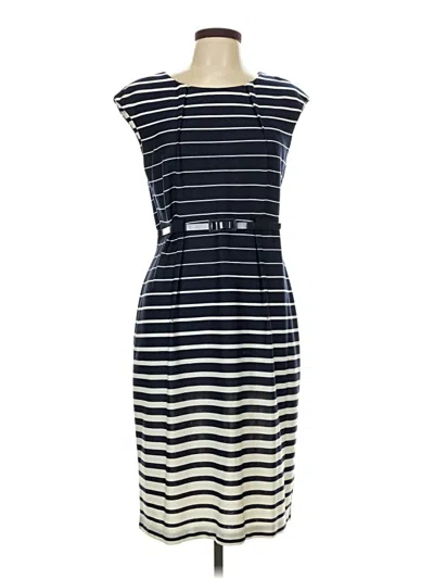 Pre-owned Connected Apparel Casual Dress In Blue