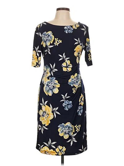 Pre-owned Connected Apparel Casual Dress In Blue