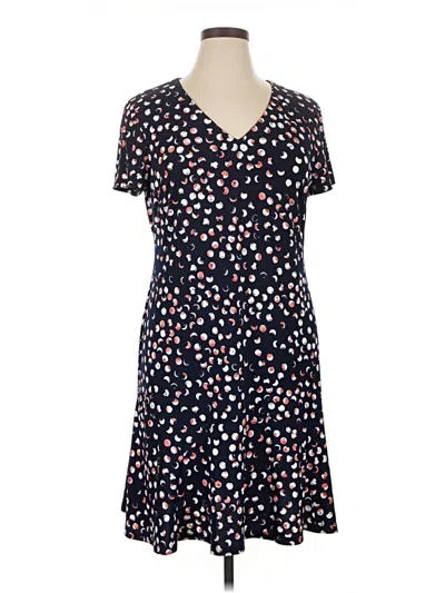 Pre-owned Connected Apparel Casual Dress In Blue