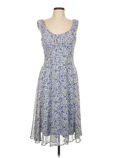 Pre-owned Connected Apparel Casual Dress In Blue